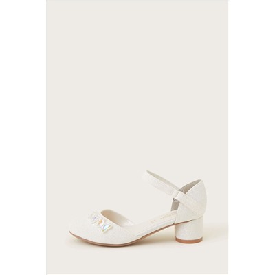 Monsoon Natural Coco Butterfly Two-Part Heels