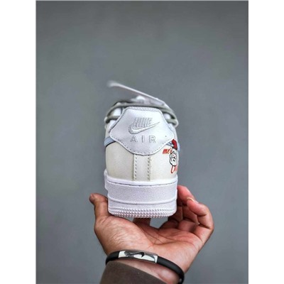 Кроссовки Nik*e Air Force 1 Low 07 strap graffiti из версии air force с низким вырезом