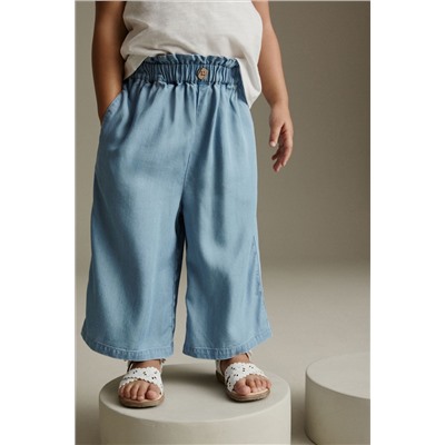 Denim Wide Leg Trousers (3mths-7yrs)