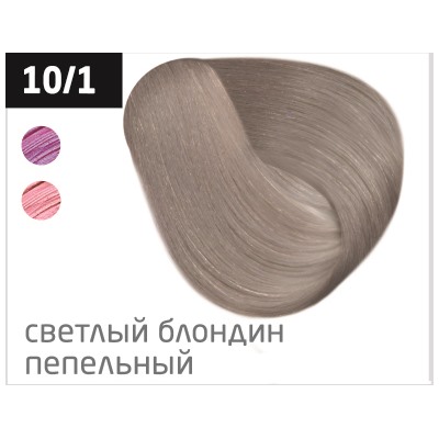 OLLIN performance 10/1 светлый блондин пепельный 60мл перманентная крем-краска для волос