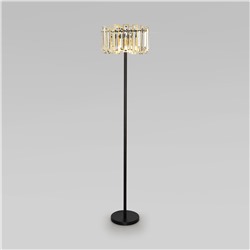 Напольный светильник с хруталем
                     Bogate's  01150/3 черный/золото