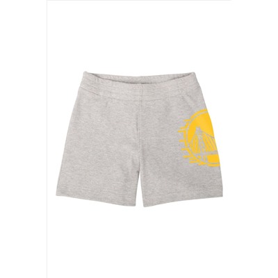 Fanatics Yellow NBA Golden State Warriors Bank Shot Creeper Short & T-Shirt Set