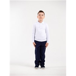 CWJB 63156-20 Рубашка-поло для мальчика,белый
