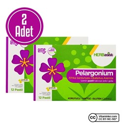 Herbasist Pelargonium 12 Pastil