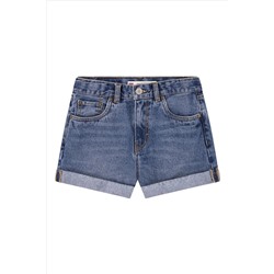 Levi's® Mom Denim Shorts With Roll Cuff