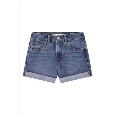 Levi's® Mom Denim Shorts With Roll Cuff