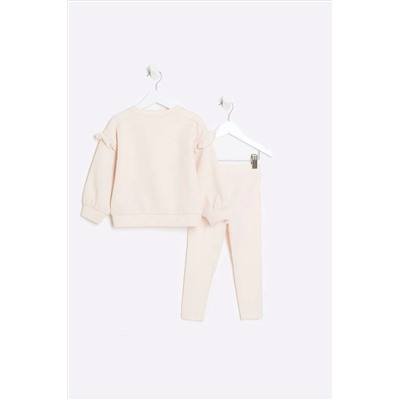 River Island Girls Love Sweat Set