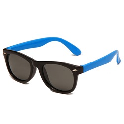 IQ10034 - Детские солнцезащитные очки ICONIQ Kids S8002 С18 черный-голубой