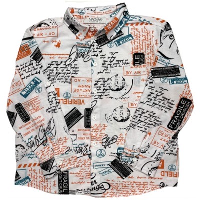 3451-009 Рубашка для мальчиков Mackays