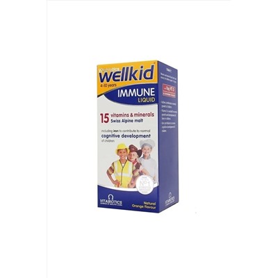 Vitabiotics Wellkid Immune Liquid Жидкая добавка 150 мл