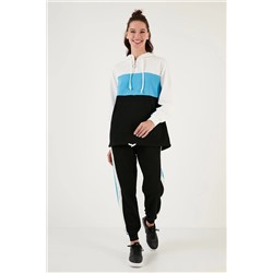 Спортивный костюм Lela Color Blocked Regular Fit с капюшоном 5863835