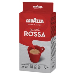 Кофе молотый LAVAZZA "Qualita Rossa" 250 г, ИТАЛИЯ, 3580