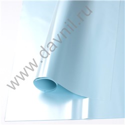Бумага упаковочная односторонняя водонепроницаемая 58*58  20 шт. голубая 131
