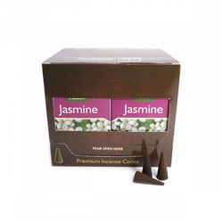 Благовония конусы Sarathi Cones Jasmine жасмин уп-12шт