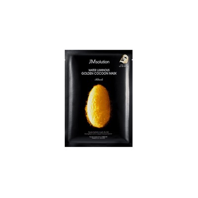 [JMSOLUTION] Маска для лица тканевая ПРОТЕИНЫ КОКОНА ЗОЛОТОГО ШЕЛКОПРЯДА Water Luminous Golden Cocoon Mask, 45 мл