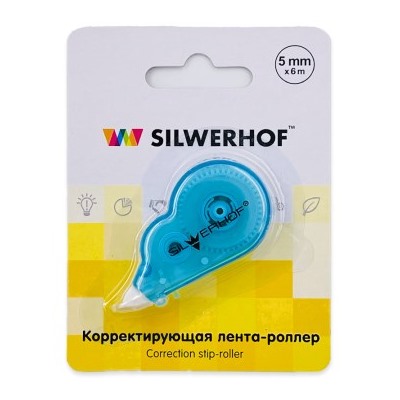 Коррект. роллер Silwerhof 5мм*4м арт.443013 (1/24/648шт)