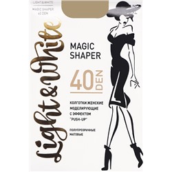 LIGHT-WHITE MAGIC SHAPER 40.С3 Колготки