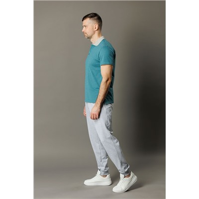 Спортивные брюки М-1216: Серый меланж