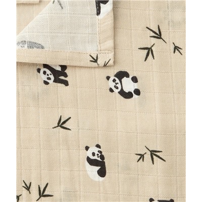 LIEWOOD
LOT DE 2 LANGES EN MOUSSELINE LEWIS AVEC PANDAS