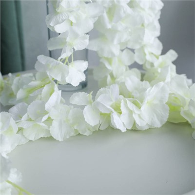 Цветок искусственный 110 см белые / A61 /уп 20/240/А