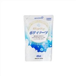 Rocket Soap Жидкое мыло "Animo Body Soap" для тела с ухаживающими компонентами (прохладный аромат мыла) 400 мл, мягкая упаковка / 20