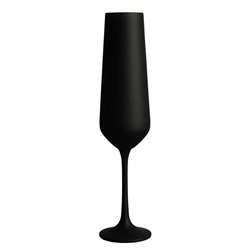 Сандра бокал для шампанского 200 мл D5220 (*6) Чёрный матовый