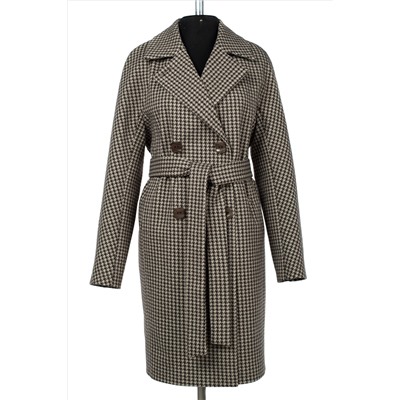 01-11244 Пальто женское демисезонное (пояс)