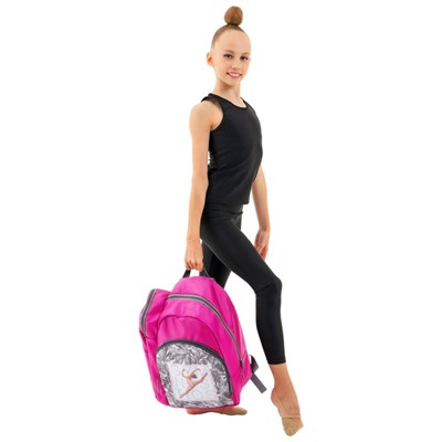Рюкзак для художественной гимнастики Grace Dance Elegance, 39,5х27х19 см