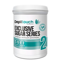 Сахарная паста для депиляции Exclusive series Soft (Мягкая 2), 330 гр, бренд - Depiltouch Professional