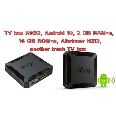 Приставка Смарт TV Box Андроид X96Q 2/16 Гб