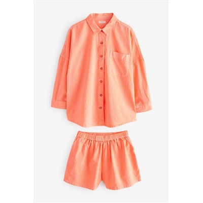 Shirt And Shorts Co-ord Set (3-16yrs)