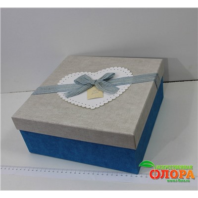 Подарочная коробочка с сердечком, большая (арт.92314-43Т)