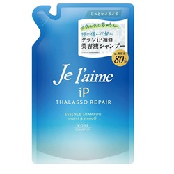 KOSE Восстанавливающий шампунь "Je l'aime iP Thalasso Repair" для всех типов повреждений волос «Увлажнение и гладкость» 340 мл, мягкая упаковка / 18