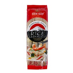 Нарушена упаковка!   Лапша SEN SOY рисовая "Rice vermicelli" 300г х 24 Китай 4607041132736