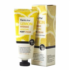 FarmStay Крем для ног увлажняющий с экстрактом лимона,LEMON INTENSIVE MOISTURE FOOT CREAM 100 мл