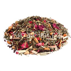 Чай травяной - Малина с мятой №3 - 100 гр