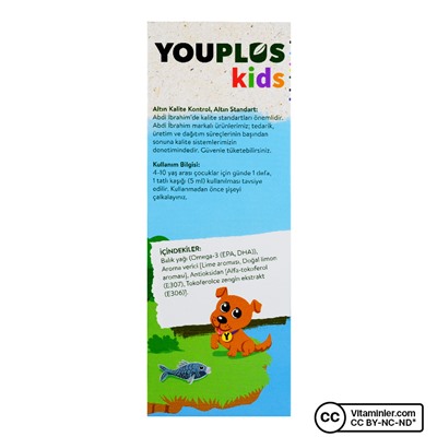 YouPlus Kids Omega-3 150 Ml