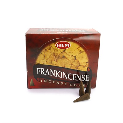 Благовония конусы HEM Frankincense ладан уп-12шт