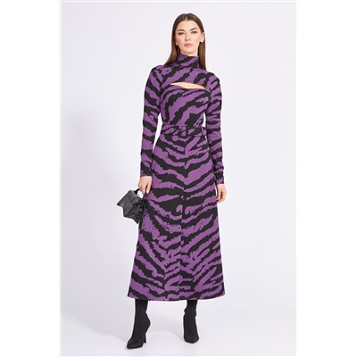Платье EOLA 2357 фиолетовый/черный