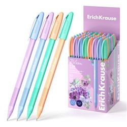 Ручка шариковая U-108 Stick Pastel Bloom, Ultra Glide Technology синяя 1.0мм 61020 ErichKrause