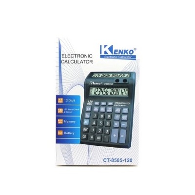 Калькулятор 12 разр. с двумя экранами 19.6*12.9см арт.КК,СТ-8585-120 (1/30/60шт)