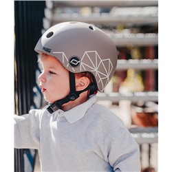 SCOOT AND RIDE
CASQUE XS MOTIF LIFESTYLE LIGNES TAUPE