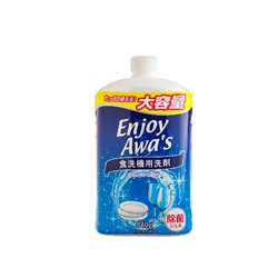 Rocket Soap Гель для посудомоечной машины "Enjoy Awa's" (для стойких жирных и присохших загрязнений / натуральный аромат масла апельсина) 840 г, флакон / 12