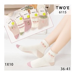 Женские носки TWO`E 6115