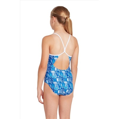 Zoggs Blue Sprintback Swimsuit