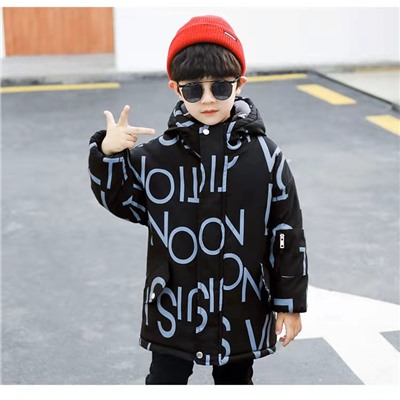 Куртка детская арт КД48, цвет:чёрный