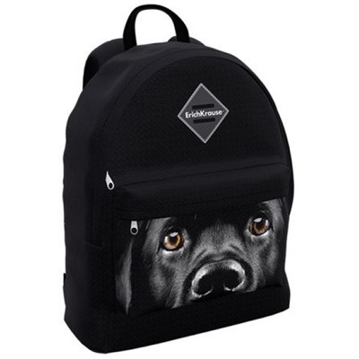 Рюкзак молодежный "EasyLine. Black Dog" 17L 29х39х13 см 60324 ErichKrause