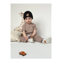 Летний костюм с короткими рукавами, дышащая ткань, двойной камуфляжный костюм, удобная одежда для малышей MİA2XTYTV
