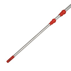 Черенок-ручка VILEDA телескопический, до 2,5 м (2х1,25 м), алюминиевый (применим к 602099, 602101), 500115