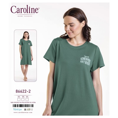 Caroline 86622 ночная рубашка 2XL